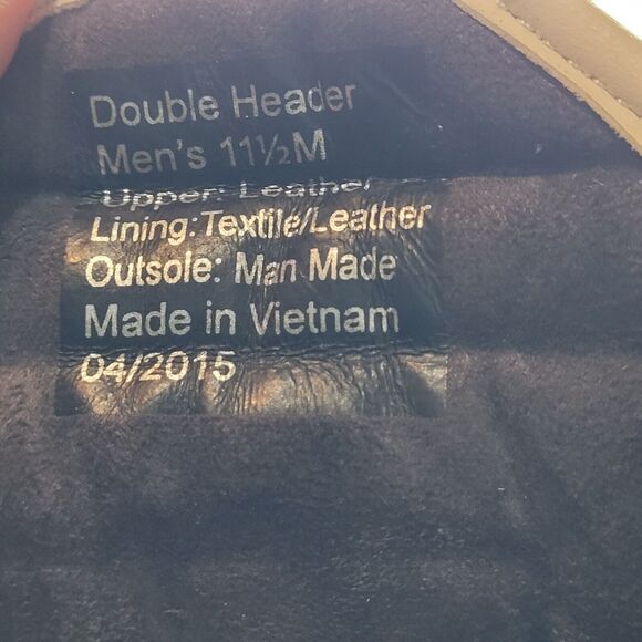 Kenneth Cole Men's Double Header High-Top Sneaker Size 11.5 white brown - Picture 8 of 8